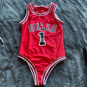 Chicago Bulls Red One Piece